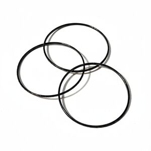 Elegant Black Bangle Set